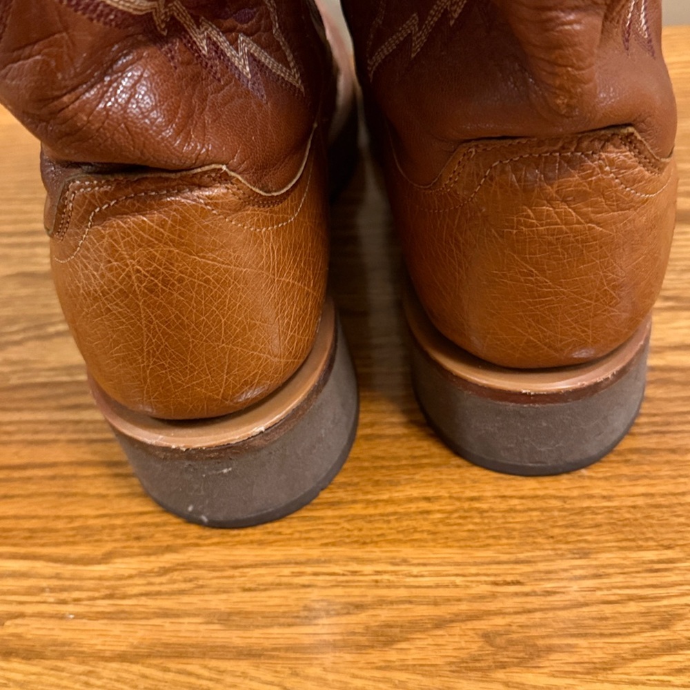 Men’s Lucchese 2000 Full Quill Ostrich Boots - 11D - Picture 3 of 7